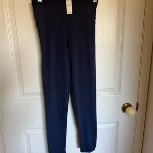 Aerie Navy Blue High-Waisted Leggings. Size M. NWT
